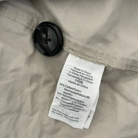 Madewell gray trench button down midi skirt - Picture 6 of 6